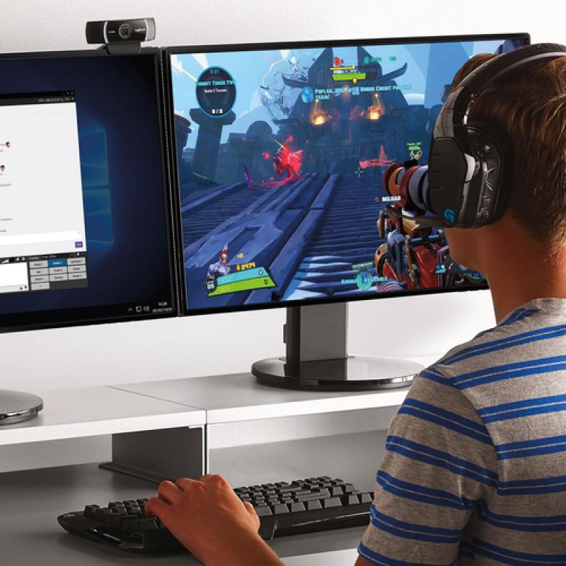 Logitech C922 cámara web 1920 x 1080 Pixeles USB Negro - Imagen 6