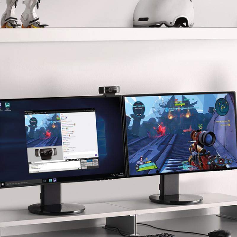 Logitech C922 cámara web 1920 x 1080 Pixeles USB Negro - Imagen 12