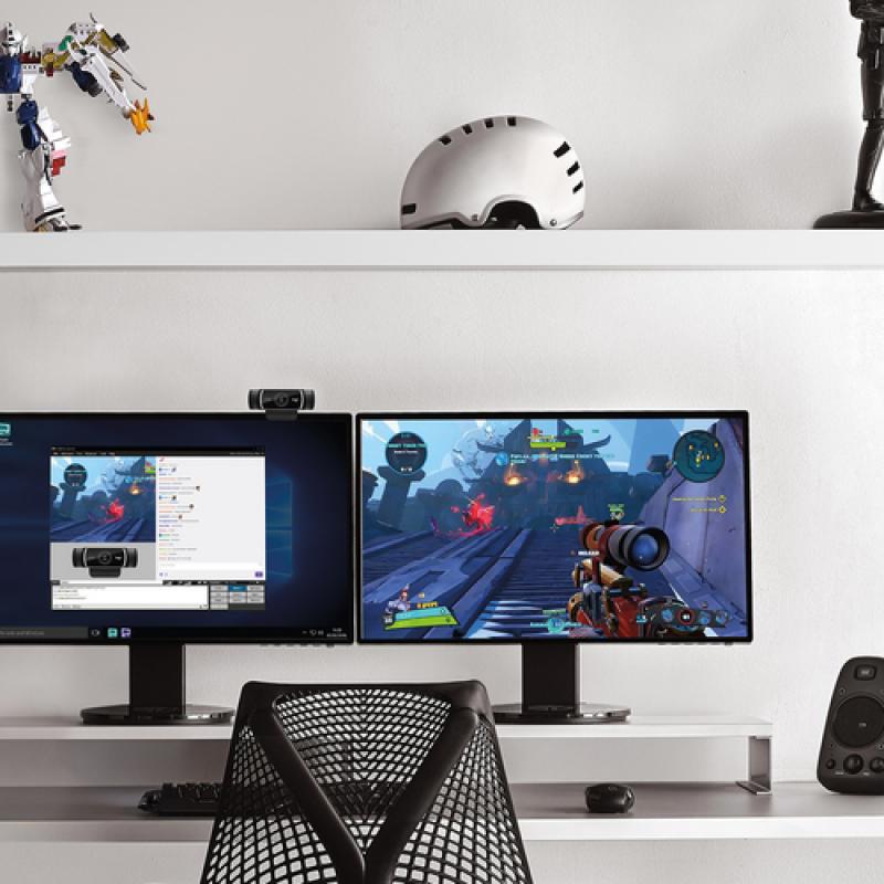 Logitech C922 cámara web 1920 x 1080 Pixeles USB Negro - Imagen 13