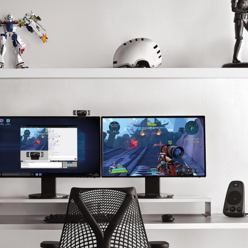 Logitech C922 cámara web 1920 x 1080 Pixeles USB Negro - Imagen 14