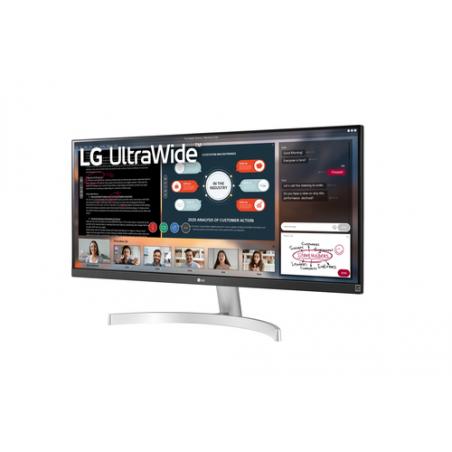 LG 29WN600-W pantalla para PC 73,7 cm (29") 2560 x 1080 Pixeles UltraWide Full HD LED Plata - Imagen 2