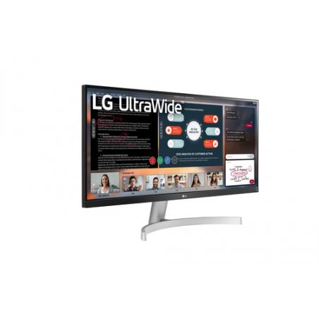 LG 29WN600-W pantalla para PC 73,7 cm (29") 2560 x 1080 Pixeles UltraWide Full HD LED Plata - Imagen 4
