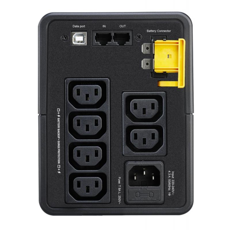 APC BX950MI sistema de alimentación ininterrumpida (UPS) Línea interactiva 950 VA 520 W 6 salidas AC - Imagen 4