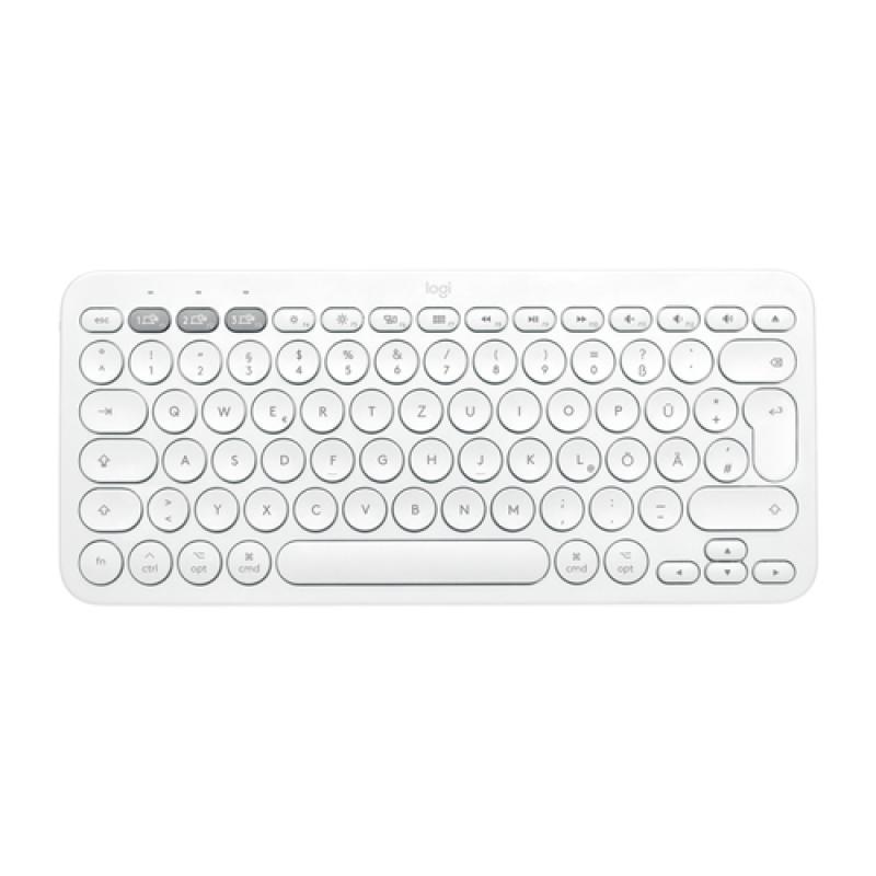 Logitech K380 For Mac teclado Bluetooth QWERTY Español Blanco - Imagen 1