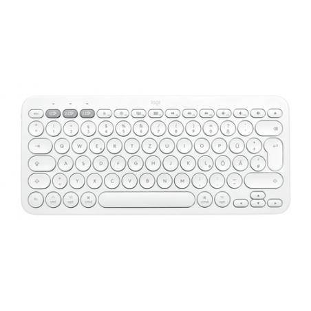 Logitech K380 For Mac teclado Bluetooth QWERTY Español Blanco - Imagen 1