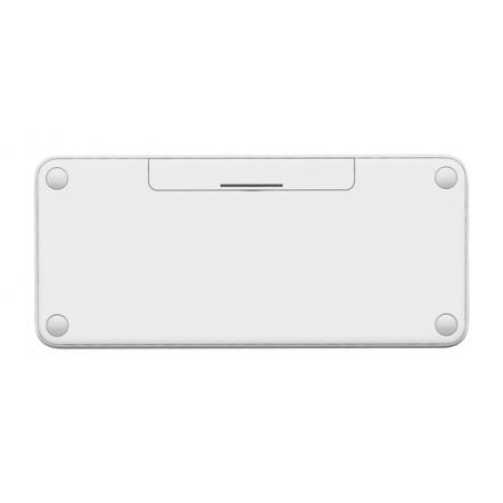 Logitech K380 For Mac teclado Bluetooth QWERTY Español Blanco - Imagen 4