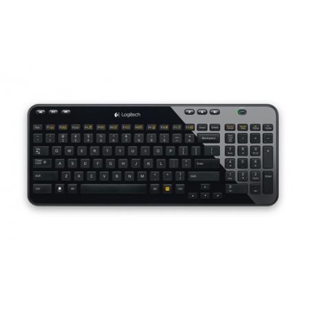 Logitech K360 teclado RF inalámbrico QWERTZ Alemán Negro - Imagen 3