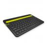 Logitech K480 QWERTY Pan Nordic Negro, Verde Bluetooth - Imagen 1