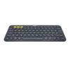 Logitech K380 Multi-Device teclado Bluetooth QWERTY Pan Nordic Gris - Imagen 3