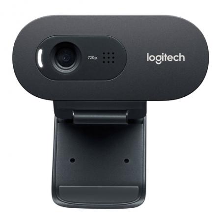 Logitech C270 HD WEBCAM cámara web 3 MP 1280 x 720 Pixeles USB 2.0 Negro - Imagen 2