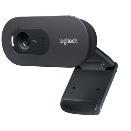 Logitech C270 HD WEBCAM cámara web 3 MP 1280 x 720 Pixeles USB 2.0 Negro - Imagen 4
