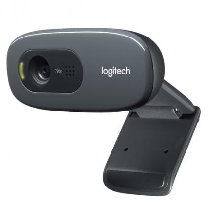 Logitech C270 HD WEBCAM cámara web 3 MP 1280 x 720 Pixeles USB 2.0 Negro - Imagen 5