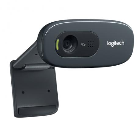 Logitech C270 HD WEBCAM cámara web 3 MP 1280 x 720 Pixeles USB 2.0 Negro - Imagen 7
