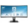 Philips B Line 346B1C/00 pantalla para PC 86,4 cm (34") 3440 x 1440 Pixeles Quad HD LCD Negro - Imagen 1