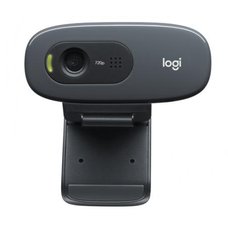 Logitech C270 cámara web 1,2 MP 1280 x 960 Pixeles USB Negro - Imagen 2