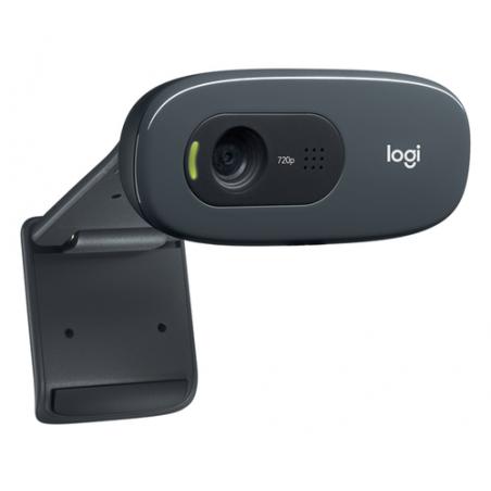 Logitech C270 cámara web 1,2 MP 1280 x 960 Pixeles USB Negro - Imagen 3