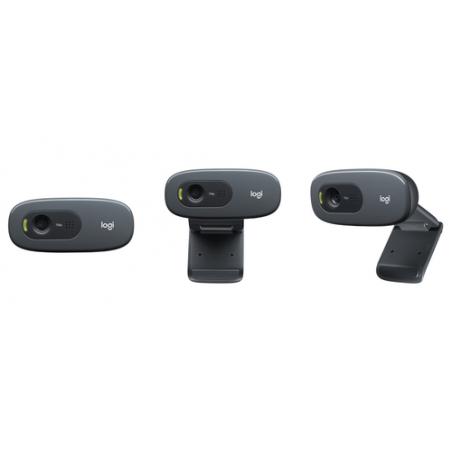 Logitech C270 cámara web 1,2 MP 1280 x 960 Pixeles USB Negro - Imagen 5