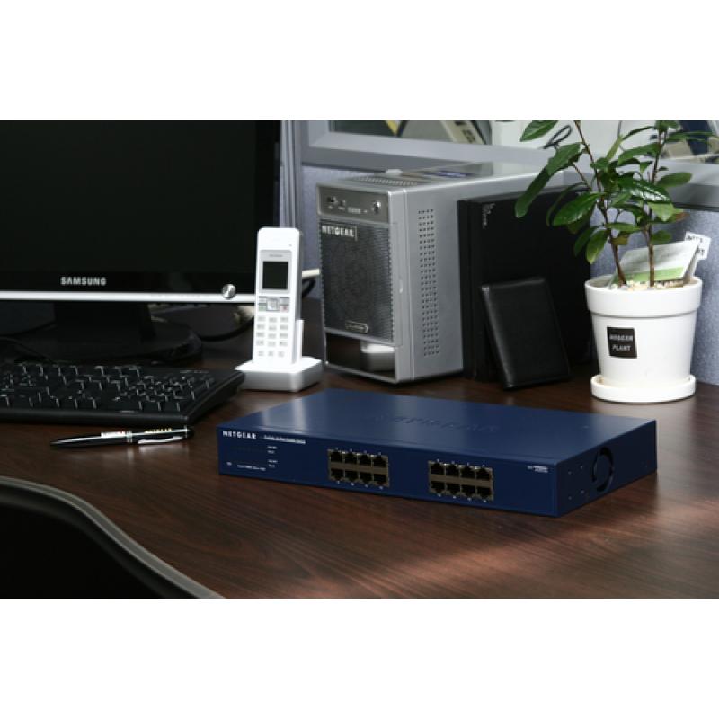 Netgear JGS516 No administrado Azul - Imagen 3