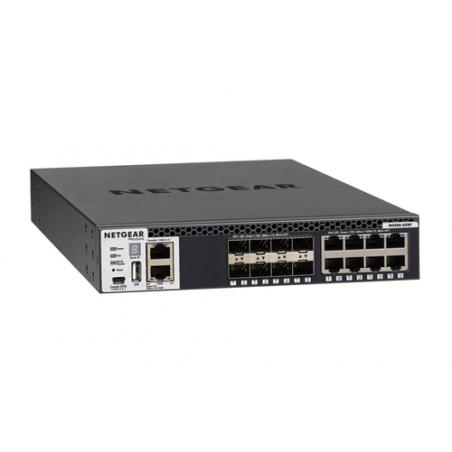 Netgear M4300-8X8F Gestionado L3 10G Ethernet (100/1000/10000) Negro 1U - Imagen 1