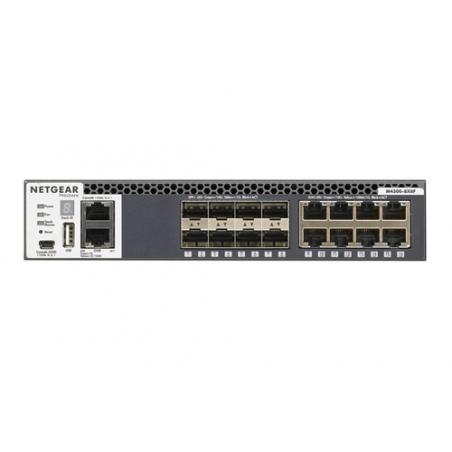 Netgear M4300-8X8F Gestionado L3 10G Ethernet (100/1000/10000) Negro 1U - Imagen 2