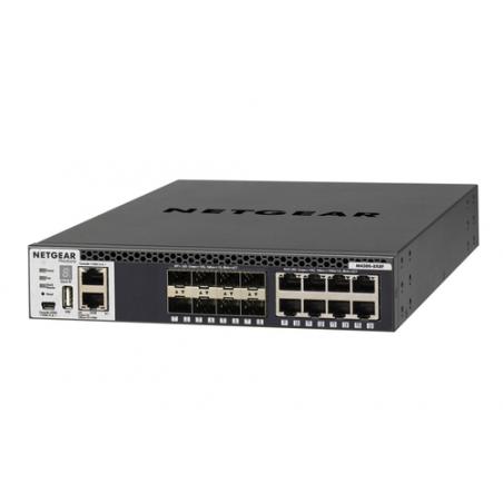 Netgear M4300-8X8F Gestionado L3 10G Ethernet (100/1000/10000) Negro 1U - Imagen 3