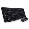 Logitech MK120 teclado USB Hebreo Negro - Imagen 1