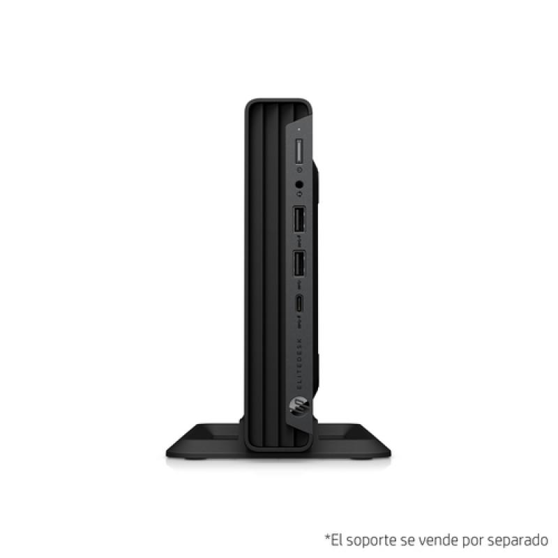 HP EliteDesk 800 G6 DDR4-SDRAM i5-10500 mini PC Intel® Core™ i5 de 10ma Generación 8 GB 256 GB SSD Windows 10 Pro Negro - Imagen