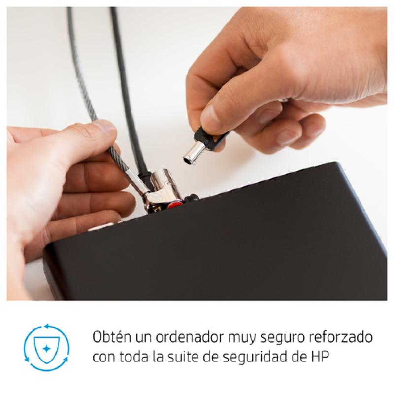 HP EliteDesk 800 G6 DDR4-SDRAM i5-10500 mini PC Intel® Core™ i5 de 10ma Generación 8 GB 256 GB SSD Windows 10 Pro Negro - Imagen