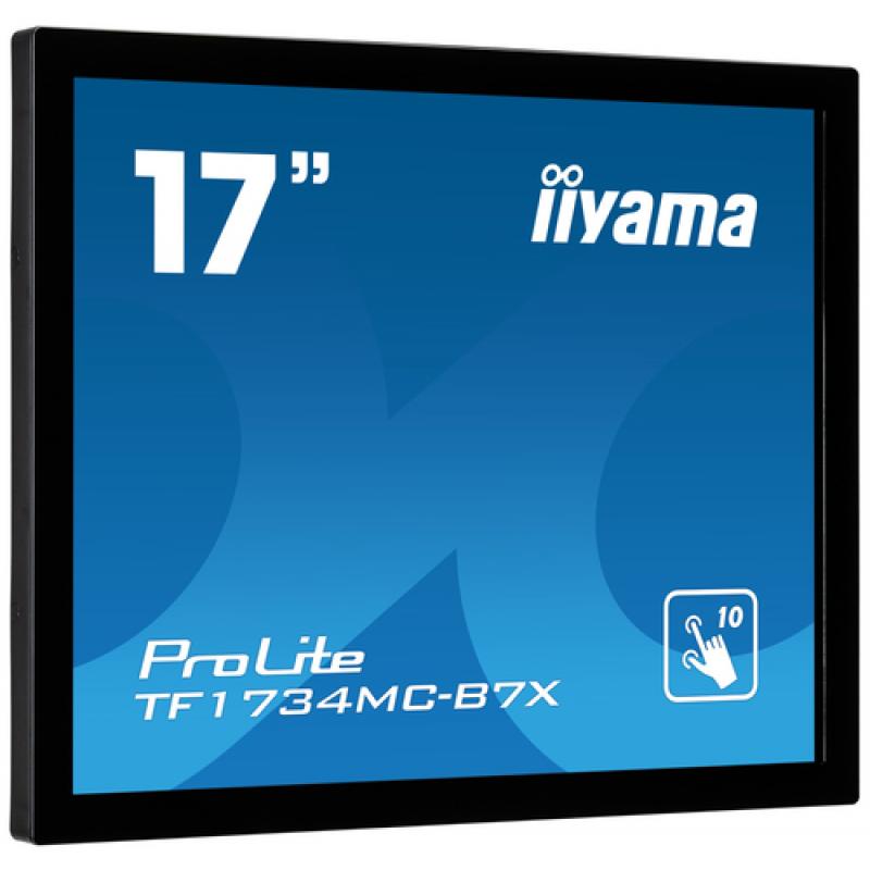 iiyama ProLite TF1734MC-B7X monitor pantalla táctil 43,2 cm (17") 1280 x 1024 Pixeles Multi-touch Negro - Imagen 2