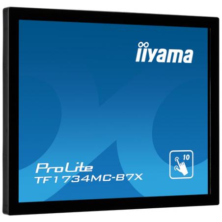 iiyama ProLite TF1734MC-B7X monitor pantalla táctil 43,2 cm (17") 1280 x 1024 Pixeles Multi-touch Negro - Imagen 3