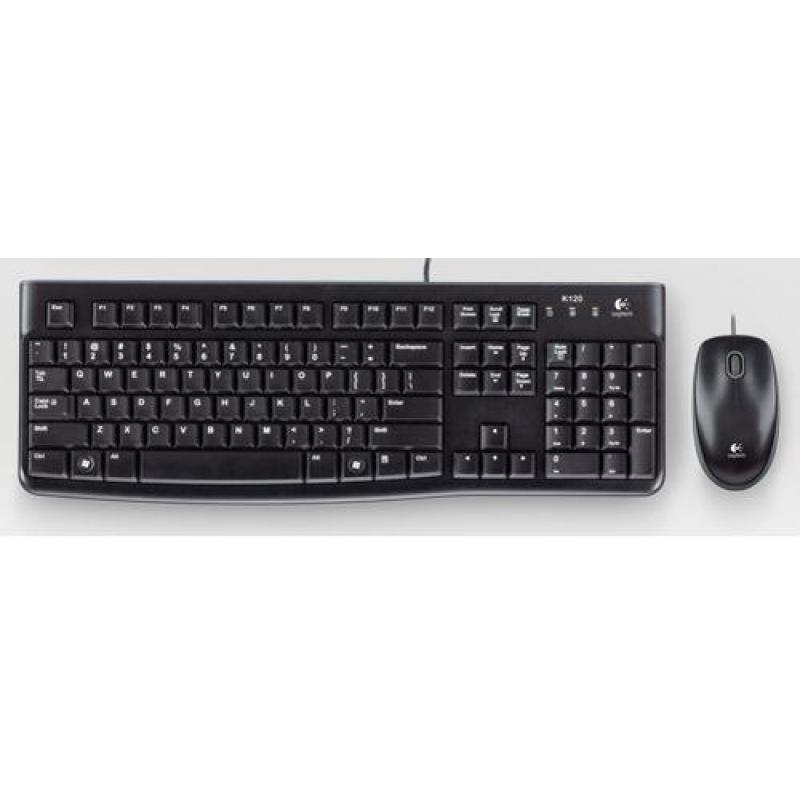 Logitech MK120 teclado USB QWERTY Portugués Negro - Imagen 1