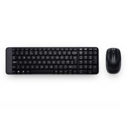 Logitech MK220 teclado RF inalámbrico Portugués Negro - Imagen 1