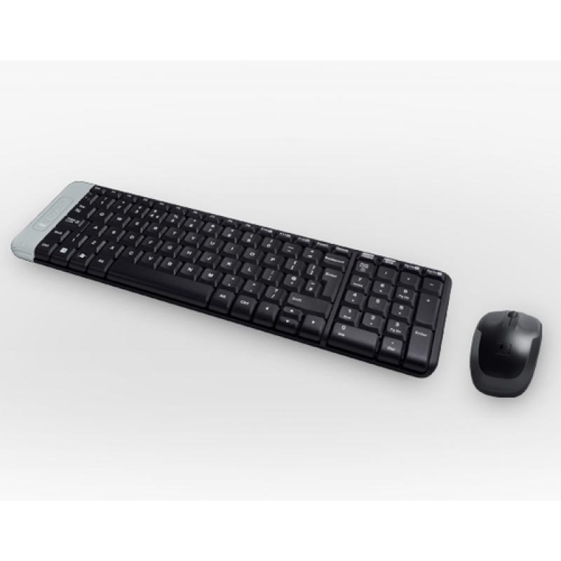 Logitech MK220 teclado RF inalámbrico Portugués Negro - Imagen 5