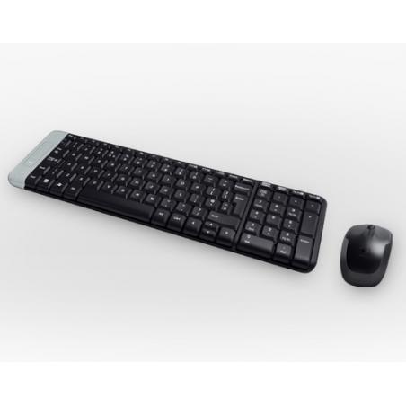 Logitech MK220 teclado RF inalámbrico Portugués Negro - Imagen 5