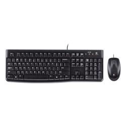 Logitech MK120 teclado USB QWERTY Italiano Negro