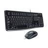Logitech MK120 teclado USB QWERTY Italiano Negro