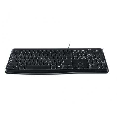 Logitech MK120 teclado USB QWERTY Italiano Negro