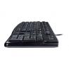 Logitech MK120 teclado USB QWERTY Italiano Negro