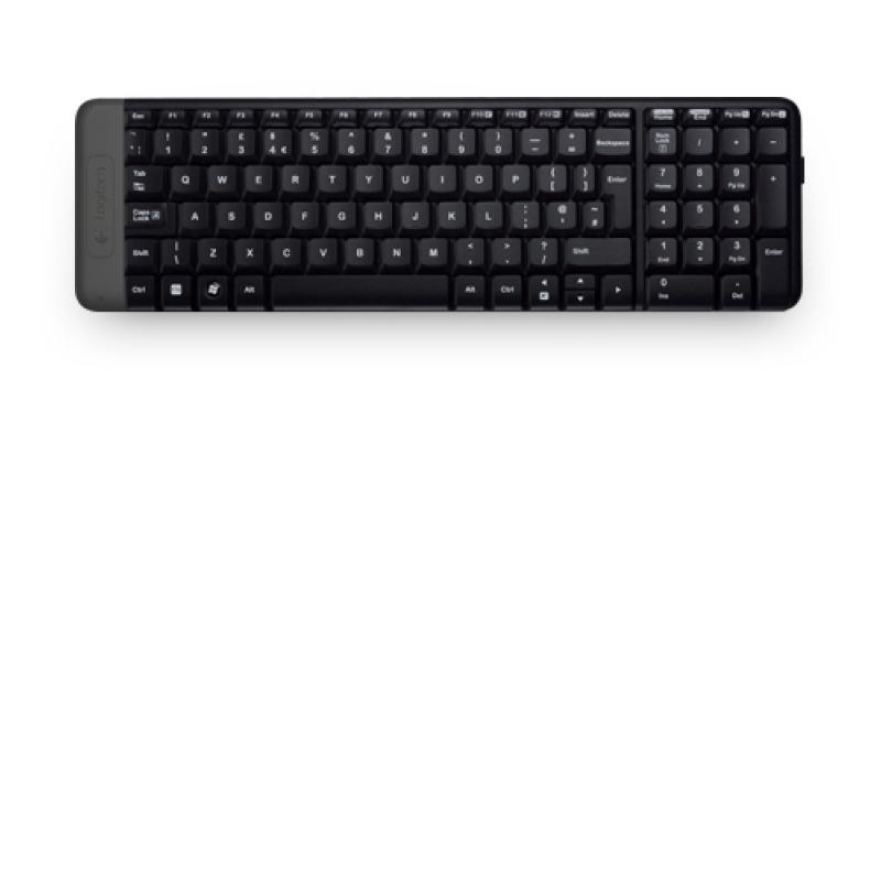 Logitech K230 teclado RF inalámbrico QWERTY EER internacional Negro