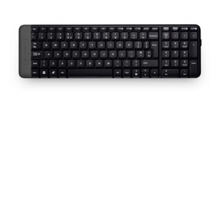 Logitech K230 teclado RF inalámbrico QWERTY EER internacional Negro