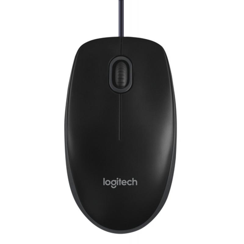 Logitech B100 Optical Usb Mouse f/ Bus ratón Ambidextro USB tipo A Óptico 800 DPI