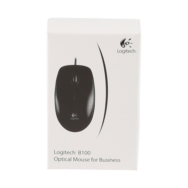 Logitech B100 Optical Usb Mouse f/ Bus ratón Ambidextro USB tipo A Óptico 800 DPI