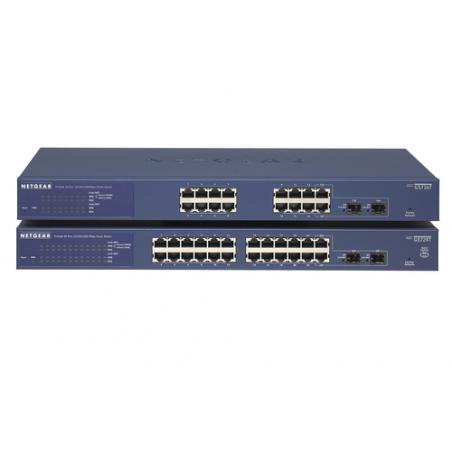 Netgear GS716T Gestionado Gigabit Ethernet (10/100/1000) Negro