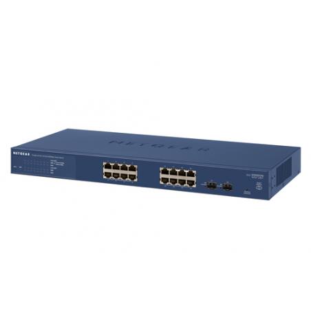 Netgear GS716T Gestionado Gigabit Ethernet (10/100/1000) Negro