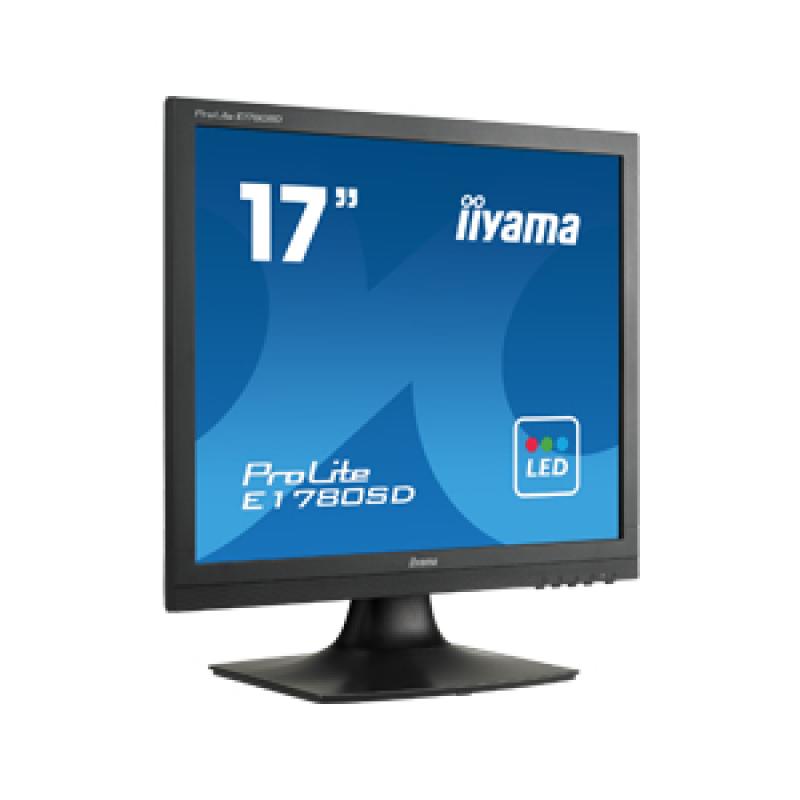 iiyama ProLite E1780SD-B1 pantalla para PC 43,2 cm (17") 1280 x 1024 Pixeles SXGA LED Negro