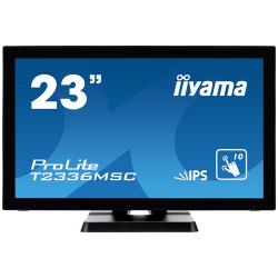 iiyama ProLite T2336MSC-B2 pantalla para PC 58,4 cm (23") 1920 x 1080 Pixeles Full HD LED Pantalla táctil Negro