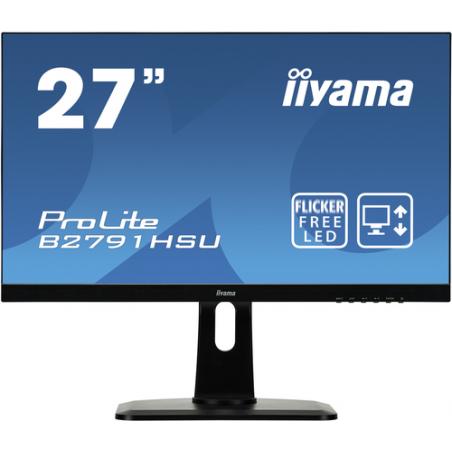 iiyama ProLite B2791HSU-B1 LED display 68,6 cm (27") 1920 x 1080 Pixeles Full HD Negro