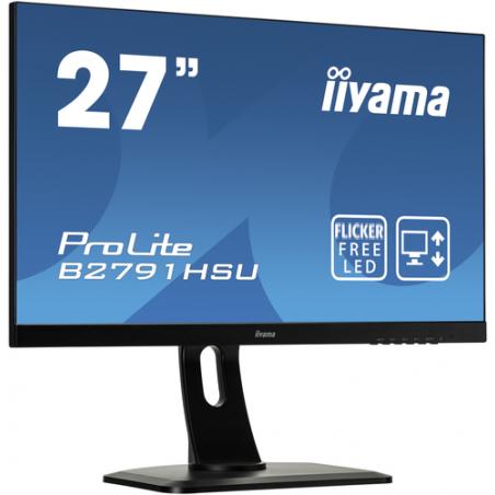 iiyama ProLite B2791HSU-B1 LED display 68,6 cm (27") 1920 x 1080 Pixeles Full HD Negro