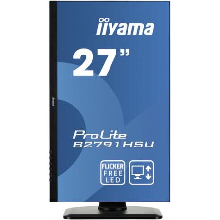 iiyama ProLite B2791HSU-B1 LED display 68,6 cm (27") 1920 x 1080 Pixeles Full HD Negro