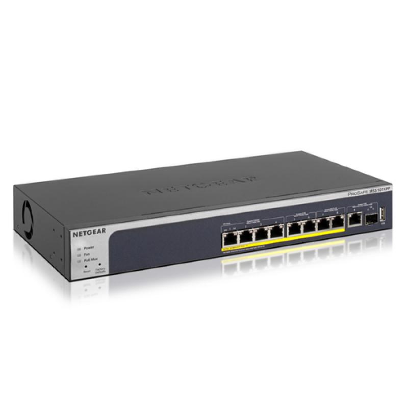 NETGEAR MS510TXPP Gestionado L2/L3/L4 10G Ethernet (100/1000/10000) Energía sobre Ethernet (PoE) Gris